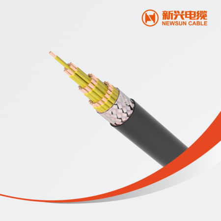 铜芯交联聚乙烯绝缘铜丝编织总屏蔽聚氯乙烯护套计算机软电缆