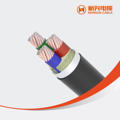 铜芯交联聚乙烯绝缘钢带铠装聚氯乙烯护套电力电缆